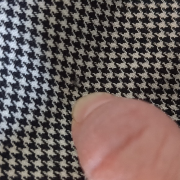 Vintage | Zanella | Made in Italy | Wool Skirt | Houndstooth | Size 8 - Picture 8 of 11